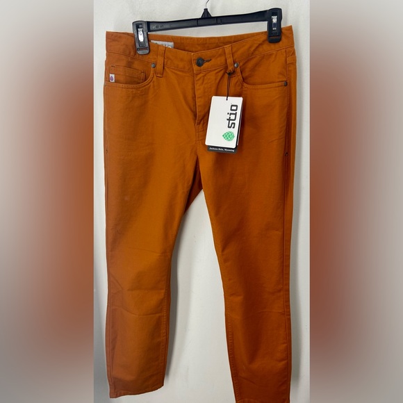 🔖STIO Saddle Rivet Canvas Utility Pant $135 - Picture 3 of 14